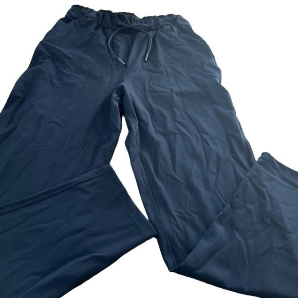 Lululemon Women's Sweatpants Lounger Drawstring Relaxed Navy Blue xs SM ??? - Picture 2 of 16